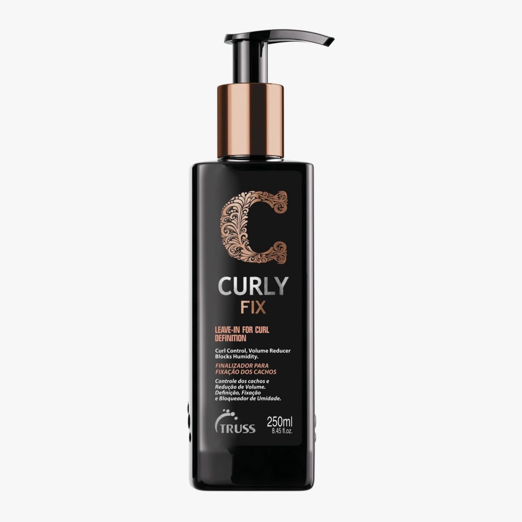 Curly Fix Truss 250 ml para suavidade e brilho nos cachos